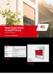 Fenstersystemmarkise mit easyZIP Fenstersystemmarkise mit easyZIP