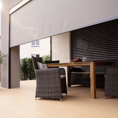 Senkrechte Markise für Terrasse Senkrechte Markise für Terrasse
